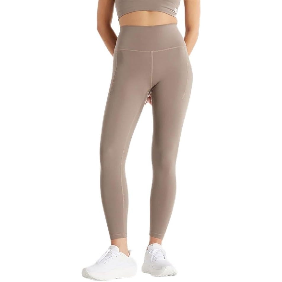 image:imageNew Balance Womens Nb Harmony Pocket High Rise Legging 25Mushroom