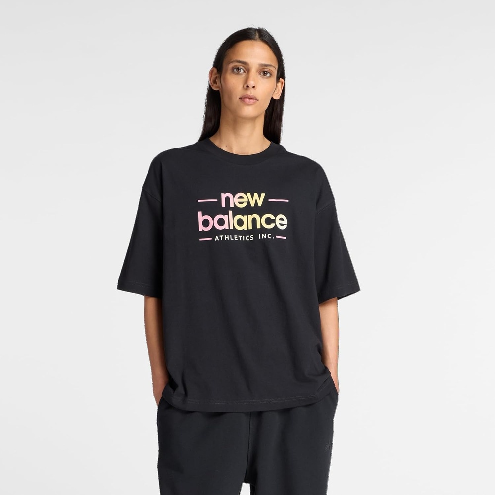 image:imageNew Balance Womens Reimagined Oversized TShirtBlack