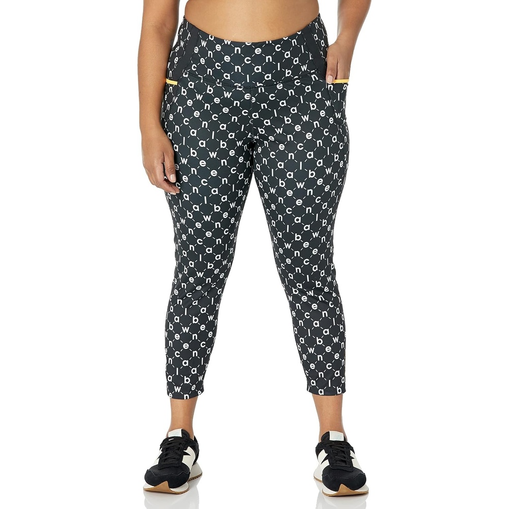 image:imageNew Balance Womens Shape Shield 78 High Rise Pocket TightBlack Multi