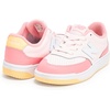 New Balance Kids’ 080 Court Lace-up(Pink Salt/Double Bubble)
