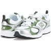 New Balance Unisex Adult 408(White/Silver Metallic)