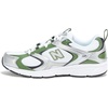 New Balance Unisex Adult 408(White/Silver Metallic)