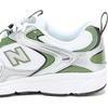 New Balance Unisex Adult 408(White/Silver Metallic)