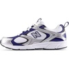 New Balance Unisex Adult 408(White/Silver Metallic/Blue Oyster)