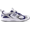 New Balance Unisex Adult 408(White/Silver Metallic/Blue Oyster)