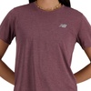 New Balance Women’s Athletics T-shirt(Licorice Heather)