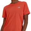New Balance Women’s Athletics T-shirt(Neo Flame Heather)