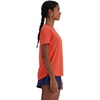 New Balance Women’s Athletics T-shirt(Neo Flame Heather)