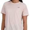 New Balance Women’s Athletics T-shirt(Quartz Pink Heather)