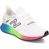 New Balance Women’s Fresh Foam Roav Running Shoe(White/Cobalt/Energy Lime)