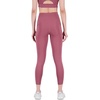 New Balance Womens Shape Shield 7/8 High Rise Pocket Tight(Washed Burgundy)