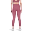 New Balance Womens Shape Shield 7/8 High Rise Pocket Tight(Washed Burgundy)