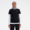 New Balance Women’s Sport Essentials Heathertech T-Shirt(Black)