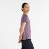New Balance Women’s Sport Essentials Heathertech T-Shirt(Plum Brown Heather)