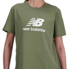 New Balance Women’s Sport Essentials Jersey Logo T-Shirt(Dark Olivine)
