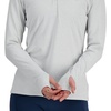 New Balance Women’s Sport Essentials Space Dye Quarter Zip(Ash Heather)