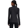 New Balance Women’s Sport Essentials Space Dye Quarter Zip(Black Heather)