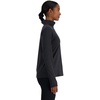 New Balance Women’s Sport Essentials Space Dye Quarter Zip(Black Heather)