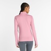 New Balance Women’s Sport Essentials Space Dye Quarter Zip(Pink Taffy)