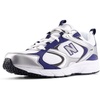 White/Silver Metallic/Blue Oyster