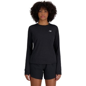 New Balance Women’s Athletics Long Sleeve(Black Heather)
