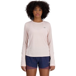 New Balance Women’s Athletics Long Sleeve(Quartz Pink Heather)