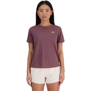 New Balance Women’s Athletics T-shirt(Licorice Heather)