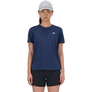 New Balance Women’s Athletics T-shirt(Nb Navy Heather)