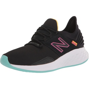 New Balance Women’s Fresh Foam Roav Running Shoe(Black/Green/White)
