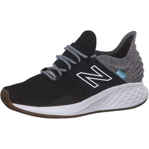 New Balance Women’s Fresh Foam Roav Running Shoe(Black/Light Aluminum)