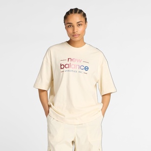 New Balance Women’s Reimagined Oversized T-Shirt(Linen)