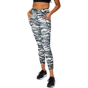 New Balance Womens Shape Shield 7/8 High Rise Pocket Tight(Bright Mint)