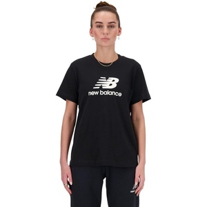 New Balance Women’s Sport Essentials Jersey Logo T-Shirt(Black)