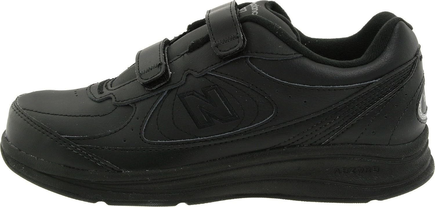 image:imageNew Balance Womens 577 V1 Hook and Loop Walking ShoeBlackBlack