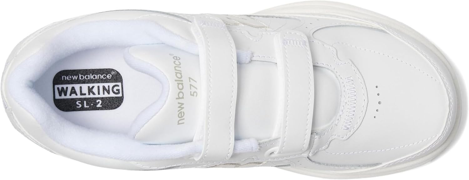 image:imageNew Balance Womens 577 V1 Hook and Loop Walking ShoeWhite