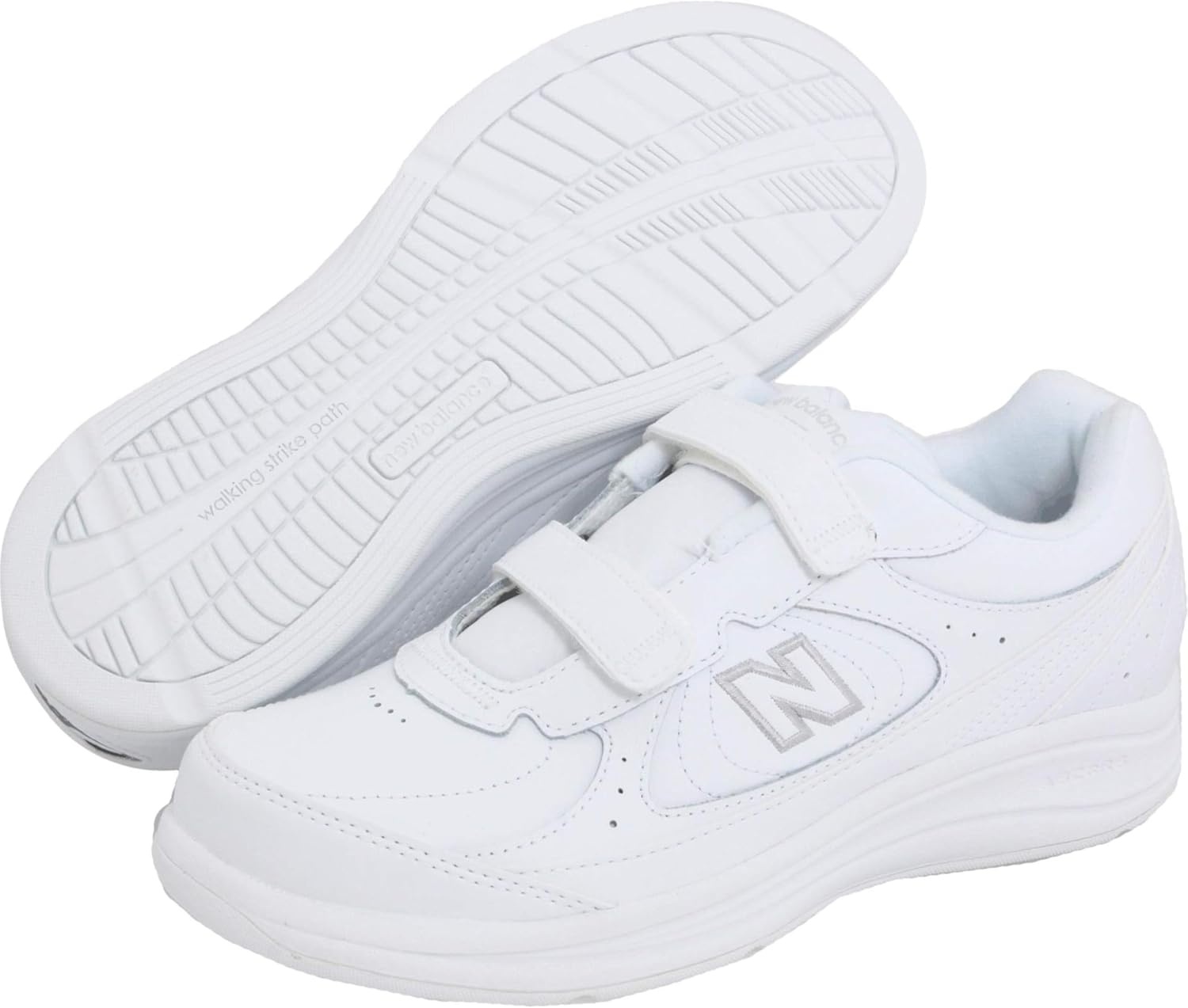 image:imageNew Balance Womens 577 V1 Hook and Loop Walking ShoeWhite