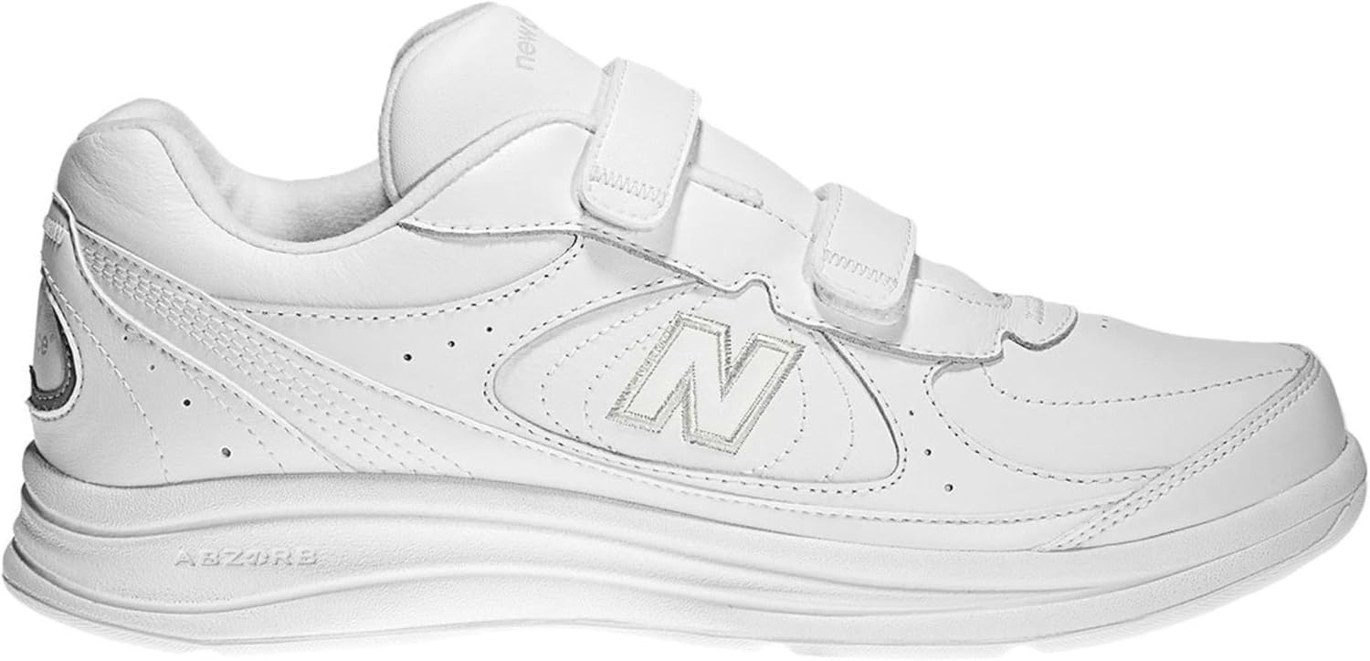 image:imageNew Balance Womens 577 V1 Hook and Loop Walking ShoeWhite