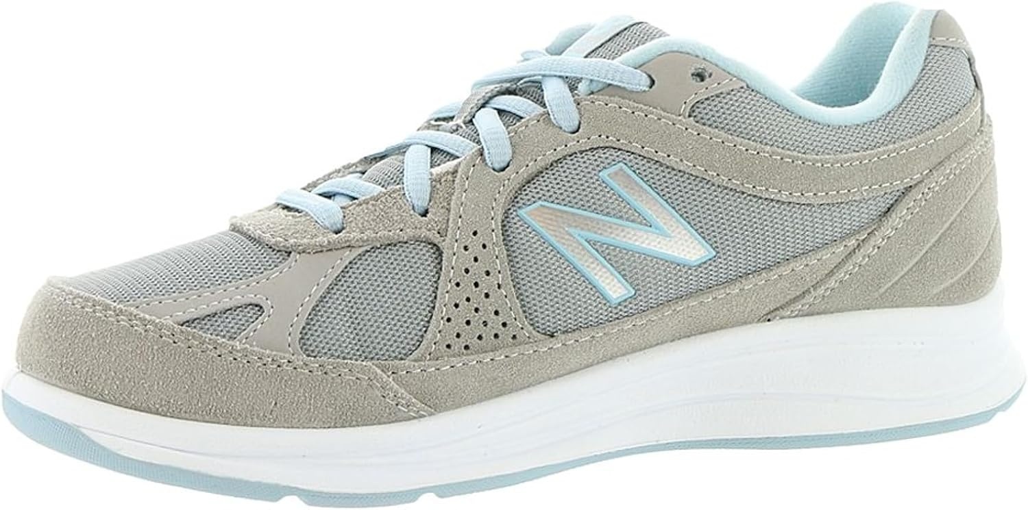 image:imageNew Balance Womens 877 V1 Walking ShoeSilverSilver
