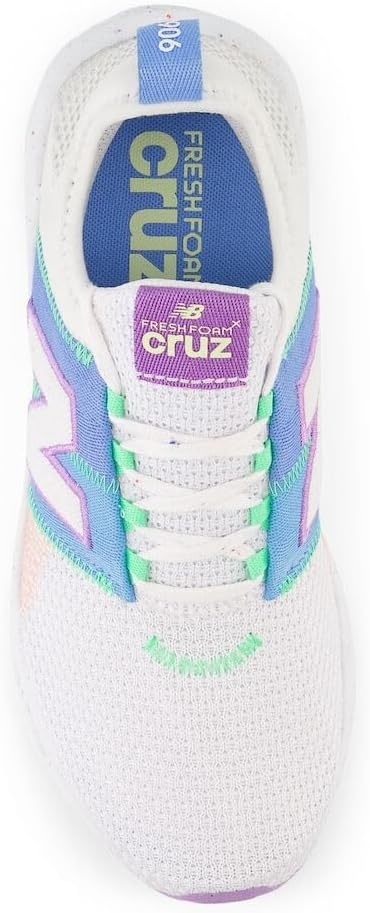 image:imageNew Balance Womens Fresh Foam X Cruz Artisan V3WhiteCoastal BlueLime Leaf