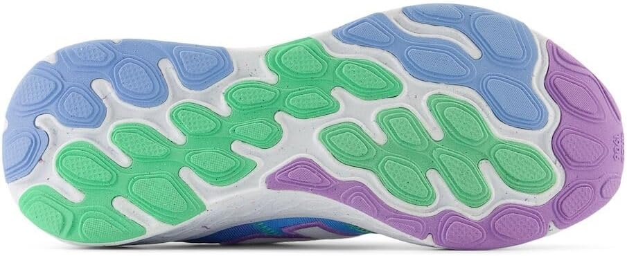 image:imageNew Balance Womens Fresh Foam X Cruz Artisan V3WhiteCoastal BlueLime Leaf