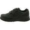 New Balance Women’s 577 V1 Hook and Loop Walking Shoe(Black/Black)