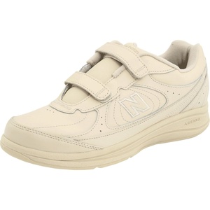New Balance Women’s 577 V1 Hook and Loop Walking Shoe(Bone/Bone)