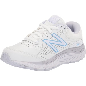 New Balance Women’s 840 V3 Walking Shoe(White/Silent Grey)
