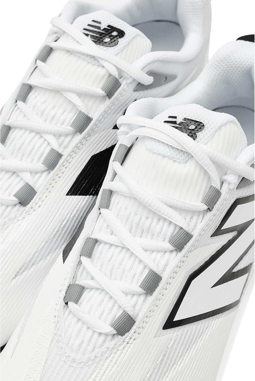 image:imageNew Balance Mens Burnx5 Lacrosse CleatsNb WhiteArctic Fox