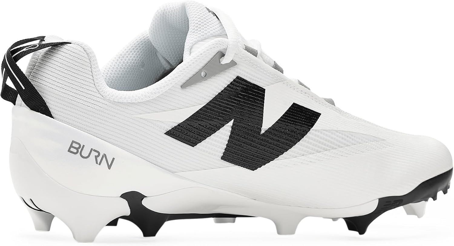 image:imageNew Balance Mens Burnx5 Lacrosse CleatsNb WhiteArctic Fox