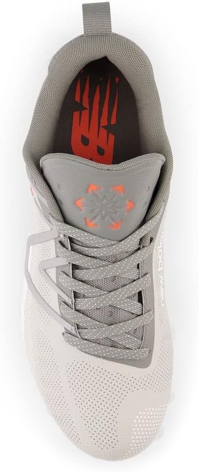 image:imageNew Balance Mens FreezeLX V4 Lacrosse ShoeGreyWhiteWhite