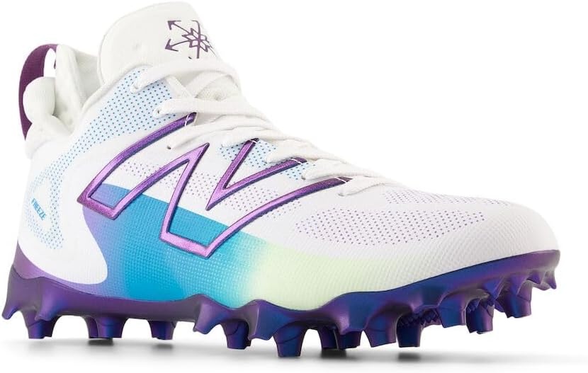 image:imageNew Balance Mens Freezelx V3 Low Cross Trainer ShoesWhitePurple FadeCoastal Blue