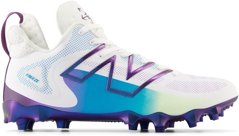 image:imageNew Balance Mens Freezelx V3 Low Cross Trainer ShoesWhitePurple FadeCoastal Blue