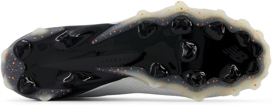 image:imageNew Balance Mens Freezelx V5 Lacrosse ShoesWhiteBlackHot Mango