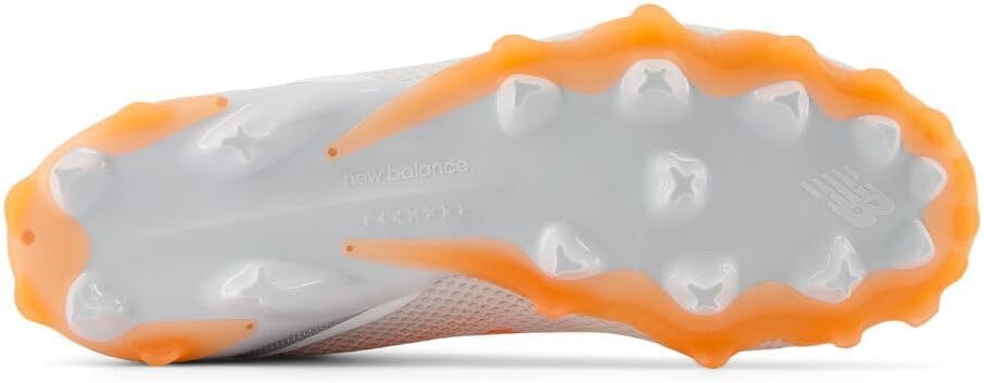 image:imageNew Balance Mens Freezelx V5 Lacrosse ShoesWhiteOrange